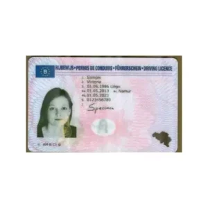 belgium driving license