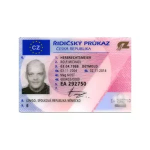 czech driving license